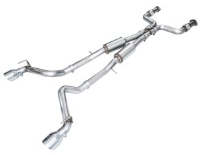 Nissan Z Performance Exhaust - AWE Tuning - Cat Back Track Edition - Chrome Silver - `23-`27 Nissan Z Performance Exhaust - AWE Tuning - Cat Back Track Edition - Chrome Silver - `23-`27